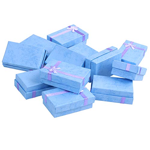 Pndjkkeeg 12 x Box mit Schleife mit Schnallen, Violett Pndjkkeeg 12 x Box mit Schleife mit Schnallen, Violett von Pndjkkeeg