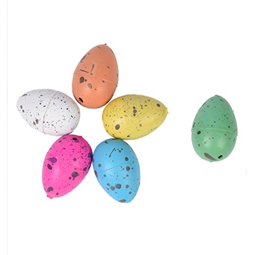 Pndjkkeeg 6 x Eier Spielzeug für Kinder, aufblasbares Spielzeug, Inkubation, klein Pndjkkeeg 6 x Eier Spielzeug für Kinder, aufblasbares Spielzeug, Inkubation, klein von Pndjkkeeg