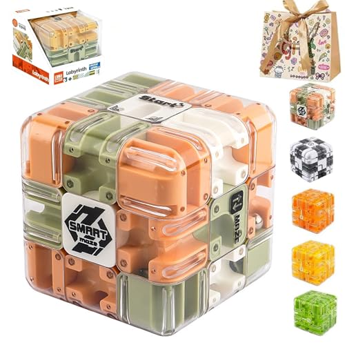 2026 Neuer großer Labyrinth-3D-Puzzle-Würfel – spannendes Denkspiel, anspruchsvolles Puzzle, Gehirntraining, lehrreiches Fokusspiel als Geschenk für Erwachsene (Normal) von Pnedeodm