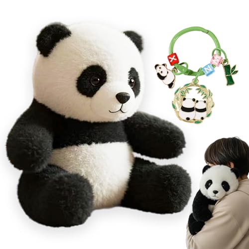 The Pandy-Emotional Healing on Demand, The Pandy Hug Motion-Ultra-Soft Fur, Realistic Panda Plush for Emotional Support, Pandy Plush Sleep Buddy for Stress Relief & Comfort (3) von Pnedeodm