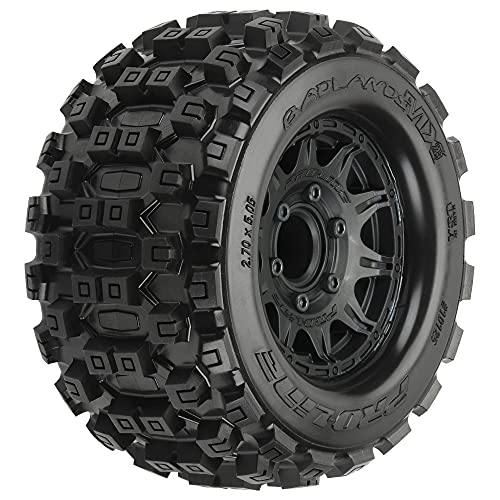 1/10 Badlands MX28 F/R 2.8" MT Tires MTD 12mm/14mm Black Raid (2) von Pro-Line