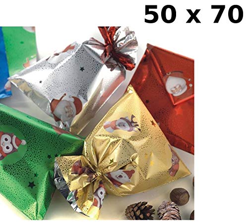 Pnp 8013170693257 Packung 100 Größe 50 x 70 cm Weihnachtsmuster Sortiert Umschläge, Mehrfarbig Pnp 8013170693257 Packung 100 Größe 50 x 70 cm Weihnachtsmuster Sortiert Umschläge, Mehrfarbig von Pnp