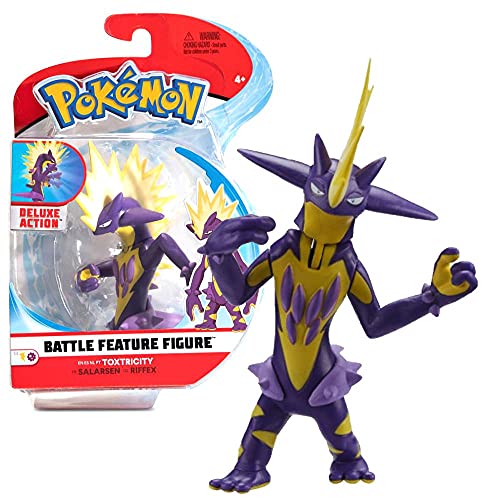 Battle Feature Spiel-Figur | Pokemon | bewegliche Deluxe Action Figur, Spielfigur:Riffex von Pokémon