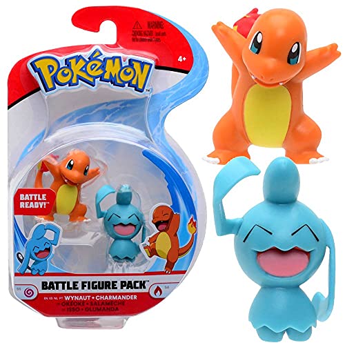Battle Figuren | Pokemon | Action Figur | Spiel-Figur zum Sammeln, Spielfigur:Isso & Glumanda von Pokémon