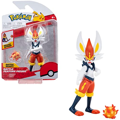 Pokémon PKW0164 - Battle Feature Figure - Liberlo, offizielle bewegliche Figuren, 11,5 cm von Pokémon