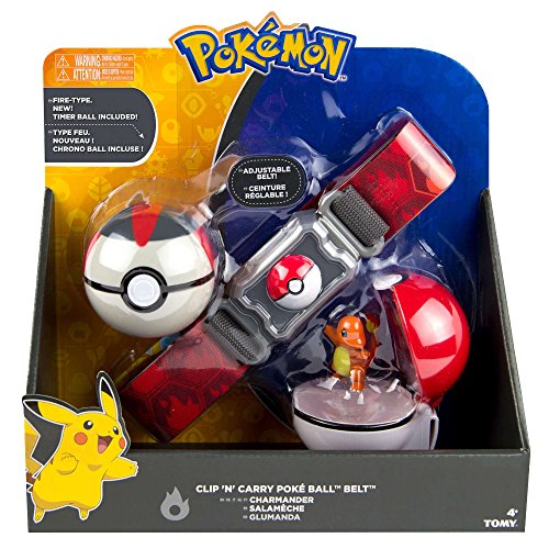 Pokémon Pokemon T18889D2CHARMANDER Clip N Tragegurt mit Charmander-Figur und Feuer-Typ Poke-Ball Pokémon Pokemon T18889D2CHARMANDER Clip N Tragegurt mit Charmander-Figur und Feuer-Typ Poke-Ball von Pokémon