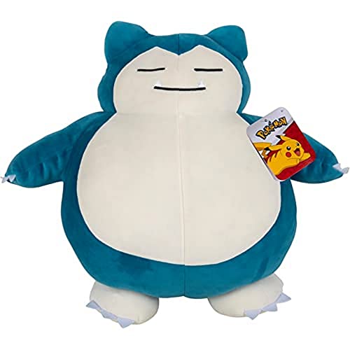 Pokémon PKW0223-45cm Schlafendes Plüsch - Relaxo, offizielles Plüsch von Pokémon