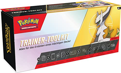 Pokémon-Sammelkartenspiel: Trainer-Toolkit 2023 (Mehr als 150 nützliche Karten, 4 Boosterpacks & mehr) von Pokémon