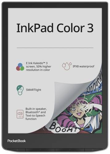 PocketBook InkPad Color 3 eBook-Reader 19.8cm (7.8 Zoll) Grau von PocketBook