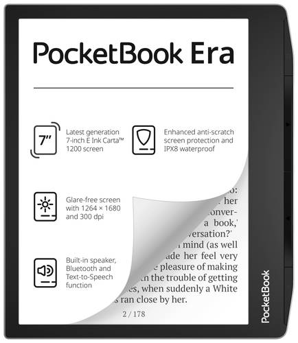 PocketBook Era eBook-Reader 17.8cm (7 Zoll) Silber 16GB von PocketBook