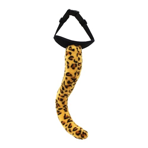 1/2/4-teiliges Leoparden-Kostüm-Zubehör-Set, Leopardenohren, Stirnband, Schwanz, Pfote, Handschuhe, Zubehör, Tier-Leoparden-Kostüm 1/2/4-teiliges Leoparden-Kostüm-Zubehör-Set, Leopardenohren, Stirnband, Schwanz, Pfote, Handschuhe, Zubehör, Tier-Leoparden-Kostüm von Pocoiau