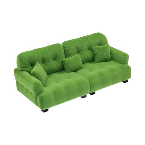 1:12 Maßstab Couch Modell Modern Miniatur Sofa Realistische Beflockung Puppenhäuser Möbel Für Schlafzimmer Wohnzimmer Detaillierte Miniaturmöbel 1:12 Maßstab Couch Modell Modern Miniatur Sofa Realistische Beflockung Puppenhäuser Möbel Für Schlafzimmer Wohnzimmer Detaillierte Miniaturmöbel von Pocoiau
