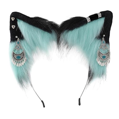Anime Cosplay Requisiten Haarreifen pelziges Haarstyling für Halloween Stirnband pelziges Kätzchen Tier Karneval Anime Cosplay Requisiten Haarreifen pelziges Haarstyling für Halloween Stirnband pelziges Kätzchen Tier Karneval von Pocoiau