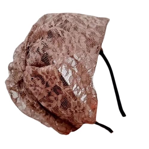 Fascinator-Hut für Damen, elegantes Spitzen-Stirnband, Kostüm, Kopfschmuck, Haarschmuck für Halloween-Partys und Bankette, Partyhut Fascinator-Hut für Damen, elegantes Spitzen-Stirnband, Kostüm, Kopfschmuck, Haarschmuck für Halloween-Partys und Bankette, Partyhut von Pocoiau