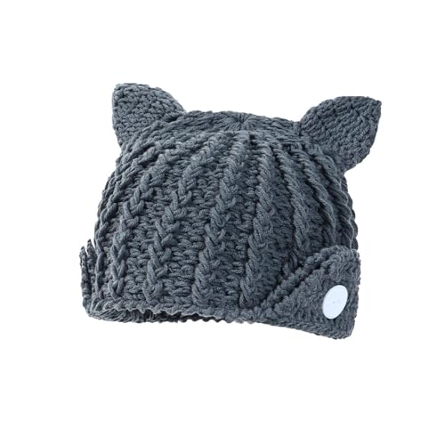 Häkelschädelhut Für Halloween Aktivität Gehäkelt Mit Ohrhut Pullover Cosplay Kätzchen Schädelkappen 2000er Jahre Häkelschädelhut Für Halloween Aktivität Gehäkelt Mit Ohrhut Pullover Cosplay Kätzchen Schädelkappen 2000er Jahre von Pocoiau