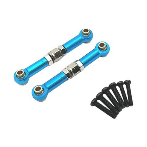 Pocoiau Aluminiumlegierungslenkverbindungsverstellbare Pull Stange Für 1/14 14209 14210 Fernbedienungsauto Zubehör Modell Kits von Pocoiau