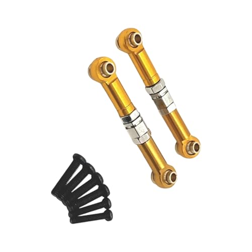 Pocoiau Aluminiumlegierungslenkverbindungsverstellbare Pull Stange Für 1/14 14209 14210 Fernbedienungsauto Zubehör Modell Kits von Pocoiau