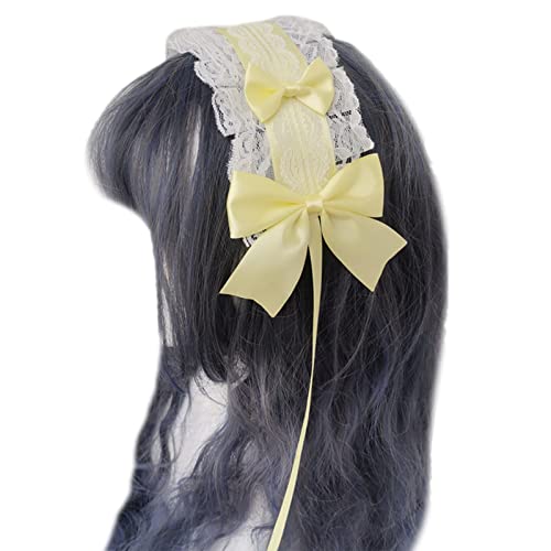 Pocoiau Anime Maid Stirnband Cosplay Party Stirnband Rüschen Spitze Haarband Mädchen Kostüm Bälle Haarband Frauen Süße Kopfbedeckung Pocoiau Anime Maid Stirnband Cosplay Party Stirnband Rüschen Spitze Haarband Mädchen Kostüm Bälle Haarband Frauen Süße Kopfbedeckung von Pocoiau