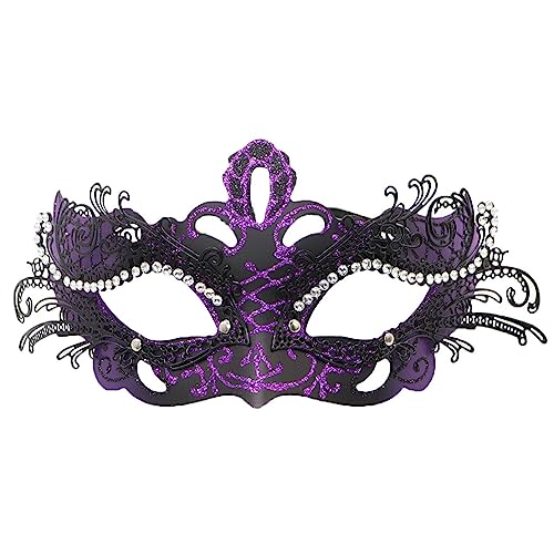 Pocoiau Auftrittskostüm, halbes Gesicht, Halloween, Karneval, Festival, Maskerade, Party, Hochzeit von Pocoiau
