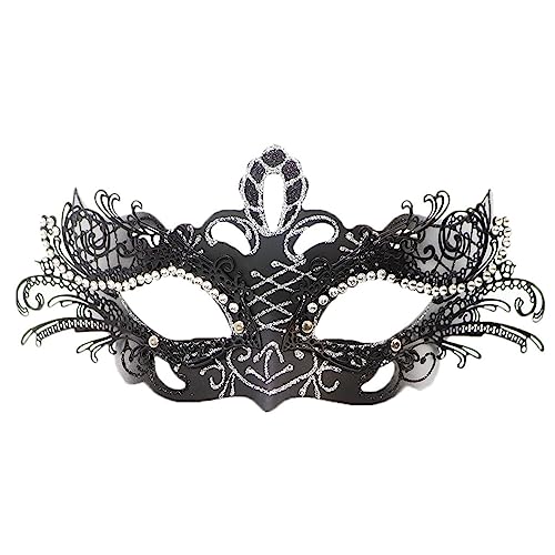 Pocoiau Auftrittskostüm, halbes Gesicht, Halloween, Karneval, Festival, Maskerade, Party, Hochzeit von Pocoiau