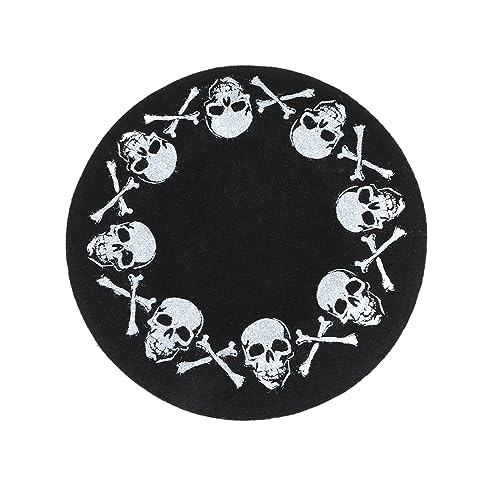 Pocoiau Baskenmütze, Mädchen Coole Halloween Hut Punk Maler Hut für Halloween Teufel Winddicht für Straßenfotografie Pocoiau Baskenmütze, Mädchen Coole Halloween Hut Punk Maler Hut für Halloween Teufel Winddicht für Straßenfotografie von Pocoiau