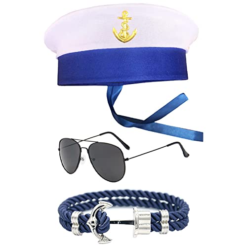 Pocoiau Cosplay-Kostüm, Halloween-Partyhut, Handschuhe, marineblau, Cosplay-Zubehör für Männer und Frauen Pocoiau Cosplay-Kostüm, Halloween-Partyhut, Handschuhe, marineblau, Cosplay-Zubehör für Männer und Frauen von Pocoiau