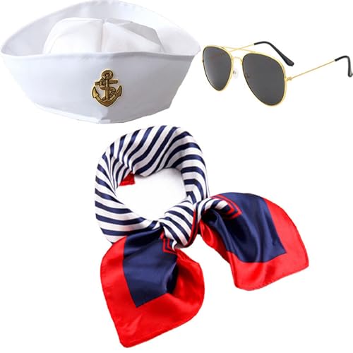 Pocoiau Cosplay-Kostüm, Halloween-Partyhut, Handschuhe, marineblau, Cosplay-Zubehör für Männer und Frauen Pocoiau Cosplay-Kostüm, Halloween-Partyhut, Handschuhe, marineblau, Cosplay-Zubehör für Männer und Frauen von Pocoiau