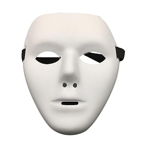 Pocoiau Frauenmänner Festival Augenmaske Für Maskerade Party Tanz Kostüm Halloween Vollge Gesicht Maske Dekorationen Halloween Maske von Pocoiau