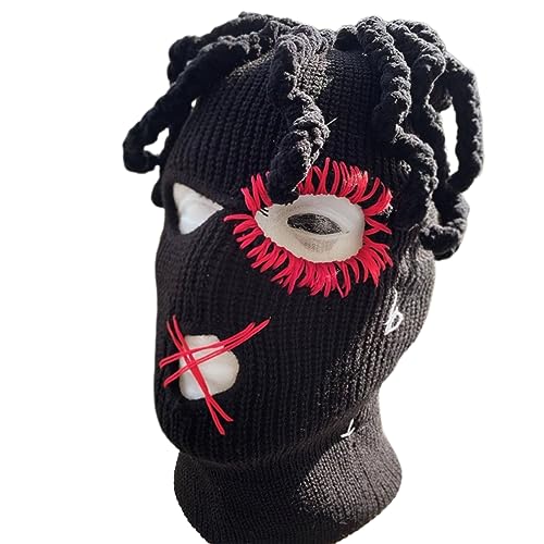 Pocoiau Fun Raub Männer Kostümhüte Halloween Geschenk Soft Halloween Geschenk Warmes Weiches von Pocoiau