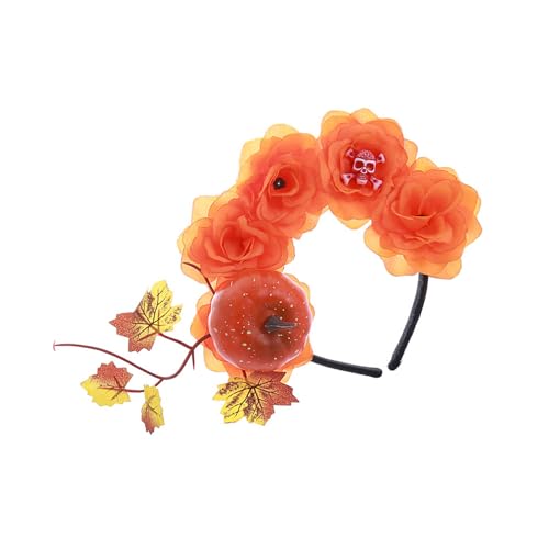 Pocoiau Halloween Skelett Kürbis Stirnband Kostüm Zubehör Kürbis Haarbänder Schädel Haarreifen Halloween Zubehör Stirnbänder für Frauen Pocoiau Halloween Skelett Kürbis Stirnband Kostüm Zubehör Kürbis Haarbänder Schädel Haarreifen Halloween Zubehör Stirnbänder für Frauen von Pocoiau