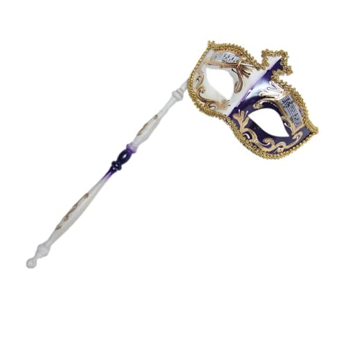 Pocoiau Halloween mit Stab Retro Musiknote Maskerade Party Karneval Venezianer für Karneval von Pocoiau