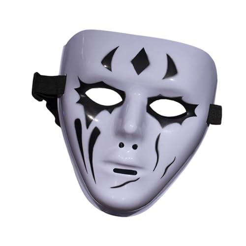 Pocoiau Handgemalte Volle Gesichtsmaske Halloween Masque Masquerade Street Dance Dämonen Schritt Tänze Masque Für Cosplay Party Halloween Pocoiau Handgemalte Volle Gesichtsmaske Halloween Masque Masquerade Street Dance Dämonen Schritt Tänze Masque Für Cosplay Party Halloween von Pocoiau
