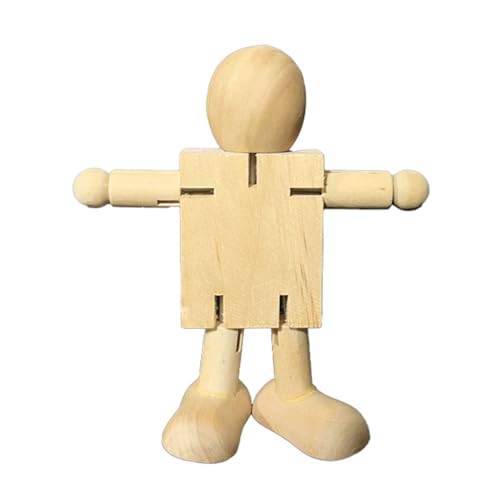 Pocoiau Hölzerne Weiße Embryo Roboterspielzeug Unbefugte Holzpuppen Handgefertigten Gliedmaßen Bewegliche Puppen Für Kinder Die Anti Stress Malen Pocoiau Hölzerne Weiße Embryo Roboterspielzeug Unbefugte Holzpuppen Handgefertigten Gliedmaßen Bewegliche Puppen Für Kinder Die Anti Stress Malen von Pocoiau