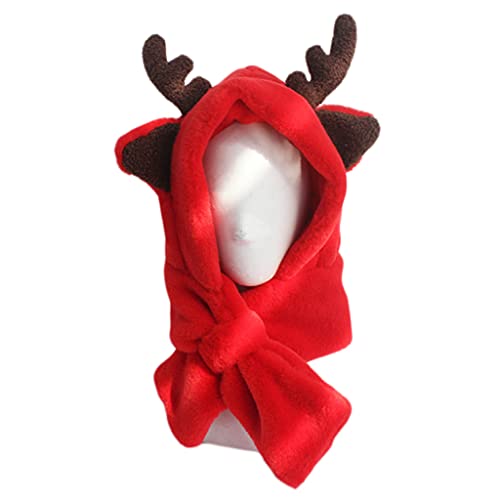 Pocoiau Kapuzenschal, weicher Plüsch-Hut, Kinder, Winter, warm, Kapuzenschal, gemütliches Party-Kostüm für Kopf, Zubehör, Hirsch, Spielzeug, Party-Dekorationen Pocoiau Kapuzenschal, weicher Plüsch-Hut, Kinder, Winter, warm, Kapuzenschal, gemütliches Party-Kostüm für Kopf, Zubehör, Hirsch, Spielzeug, Party-Dekorationen von Pocoiau