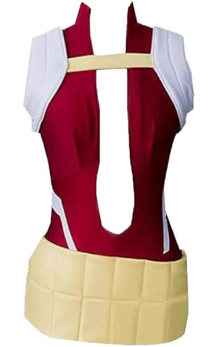 Poetic Walk Damen Anzuggürtel Halloween Overall Lolita Cosplay Rot Kostüm Outfit, Rot/Ausflug, einfarbig (Getaway Solids), XL von Poetic Walk