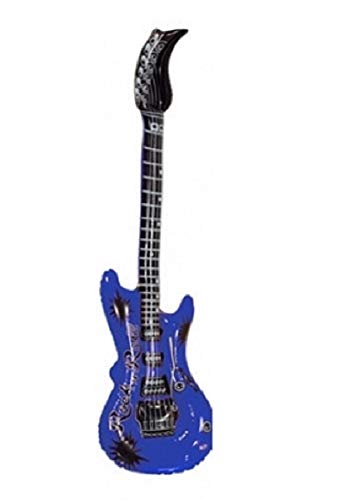 qdwq-US Pohly Aufblasbare Luftgitarre ca. 100 cm mit Farbauswahl (blau) von qdwq-US