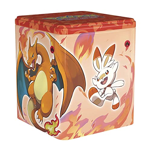 Pokemon TCG: Feuerstapeldose von Pokemon Cards