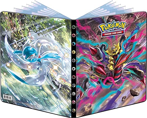 ASMODEE FRANCE 15792 Portfolio A4 252 Cartes-Epée et Bouclier Origine Perdue (EB11) Pokemon, «Possible» Blume (floral) im Zusammenhang mit dem Thema. Pokémon, Multicolor von ASMODEE FRANCE