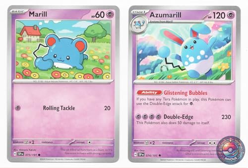 Azumarill 074/191 - Surging Sparks - Pokemon Evolution-Kartenlos Azumarill 074/191 - Surging Sparks - Pokemon Evolution-Kartenlos von Pokémon