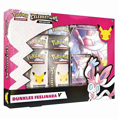 Dunkles Feelinara V | Pokemon Sammelkarten | Celebrations Sammler-Edition Dunkles Feelinara V | Pokemon Sammelkarten | Celebrations Sammler-Edition von Pokémon