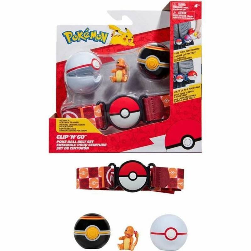 Figurensatz Pokémon Clip 'N' Go - Charmander 5 cm 5 Stücke von Pokémon