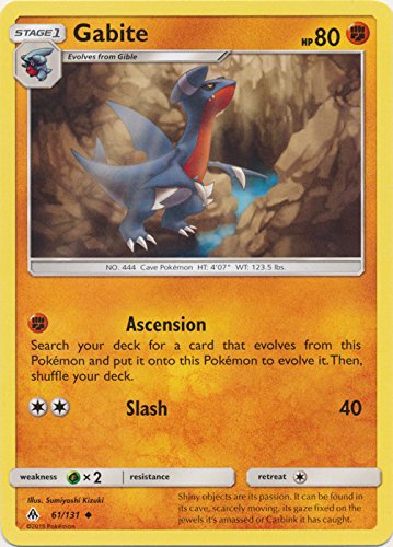 Gabite - 61/131 - Uncommon - Reverse Holo - Forbidden Light von Pokemon