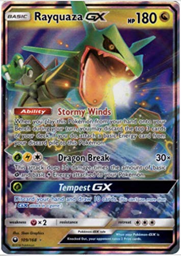 Generisch Celestial Storm - Pokemon - Rayquaza-GX - 109/168 - Ultra Rare - NM/M von Pokémon