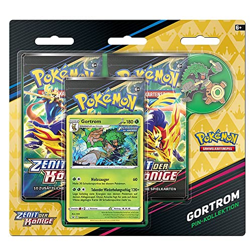 Gortrom | 3 Booster-Packs | Pokemon | Karten Zenit der Könige deutsch von Pokémon