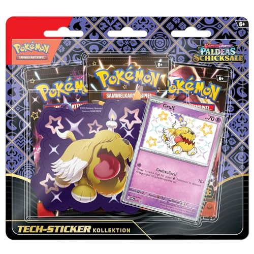 Gruff | 3 Booster-Packs & Sticker | Pokemon Sammel-Karten deutsch Gruff | 3 Booster-Packs & Sticker | Pokemon Sammel-Karten deutsch von Pokémon