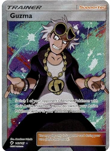 Guzma 143/147 Ultra Rare Pokemon Card (Burning Shadows) von Pokémon