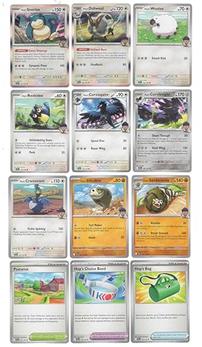 Hop's Pokemon Card Lot - Snorlax Dubwool Wahlband Postwick - Journey Together - Pokemon 12 Card Lot - 117/159 Hop's Pokemon Card Lot - Snorlax Dubwool Wahlband Postwick - Journey Together - Pokemon 12 Card Lot - 117/159 von Pokémon