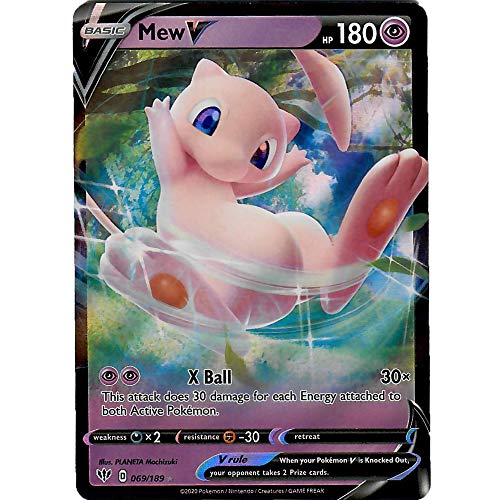 Mew V – 69/189 – Ultra Rare Schwert & Schild Darkness Ablaze Singles Mew V – 69/189 – Ultra Rare Schwert & Schild Darkness Ablaze Singles von Pokemon