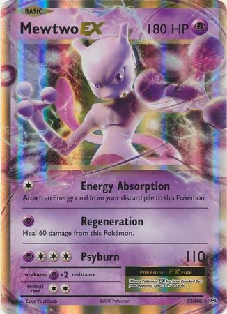 Mewtwo EX - 52/108 - Oversized Promo Pokemon Oversized Cards Mewtwo EX - 52/108 - Oversized Promo Pokemon Oversized Cards von Pokémon