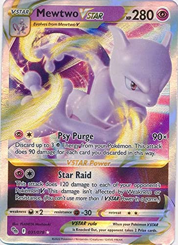 Mewtwo Vstar 031/078 - Pokemon Go - Ultra Rare Karte Mewtwo Vstar 031/078 - Pokemon Go - Ultra Rare Karte von Pokémon